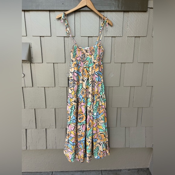 Astr Multicolor Floral Midi Dress - Picture 7 of 12